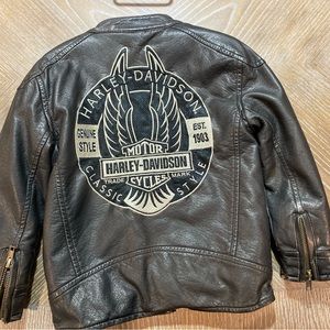 Child’s Harley Davidson Jacket Size 4T NWT